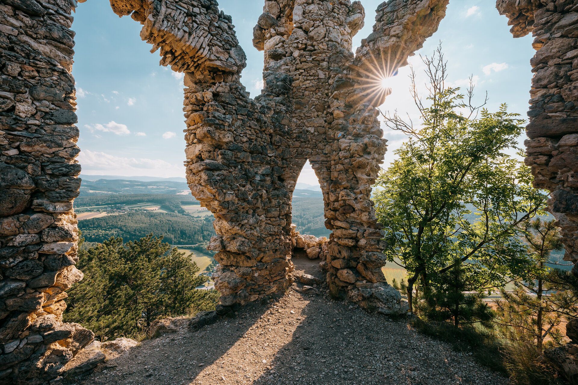 Landscape photos of the Bucklige Welt in summer