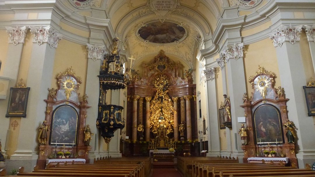 Pöstlingberg pilgrimage church, baroque high altar