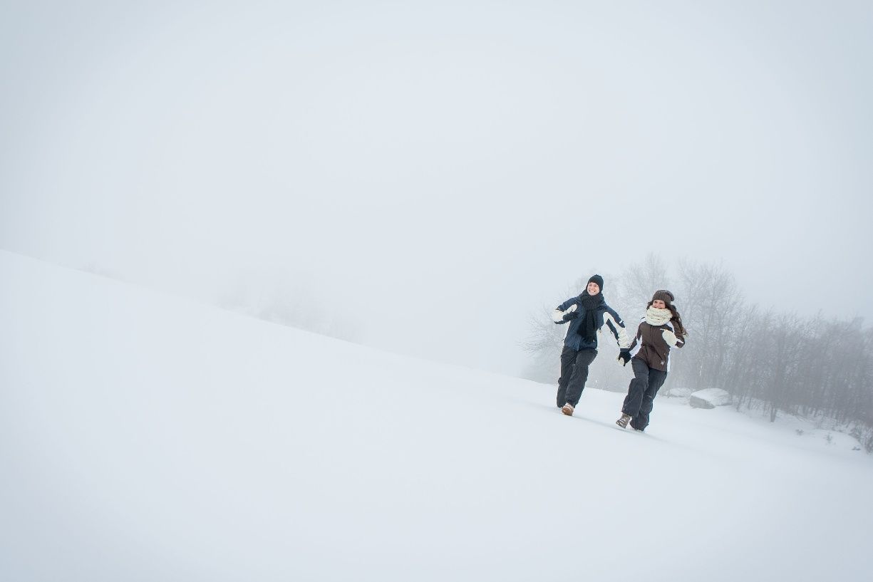Winter hiking
