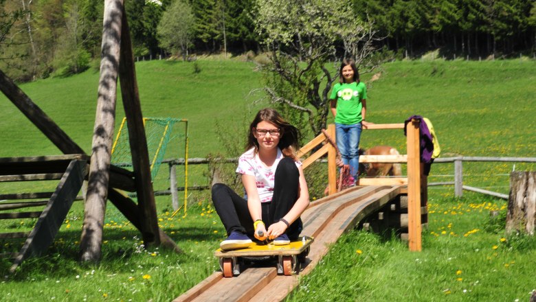 The summer toboggan run is ready, © Pension Kobichl