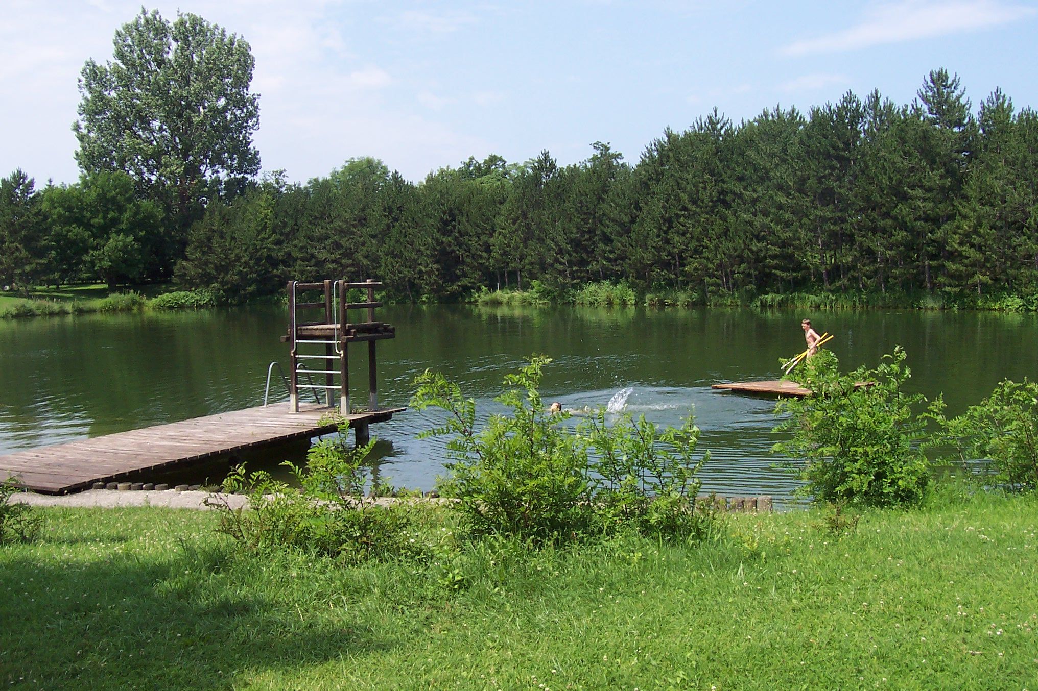 bathing pond-oberwaltersdorf