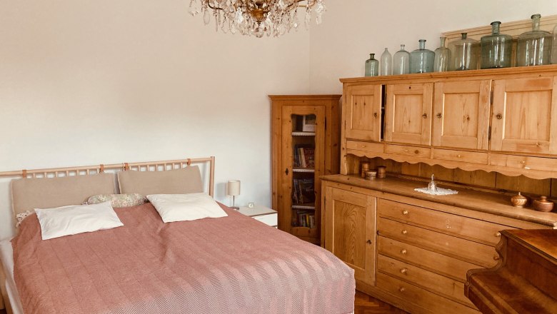 Sleeping area in the Villa Wachtertor, © Thomas Hruschka