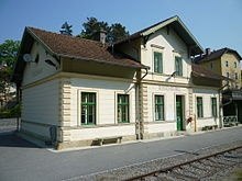 Bahnhof Rosenburg, &copy; &copy; Monika K&ouml;lbl, Schloss Rosenburg, Gemeinde Rosenburg-Mold