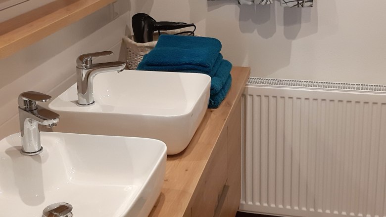 Bathroom, &copy; Ferienwohnung Libelle