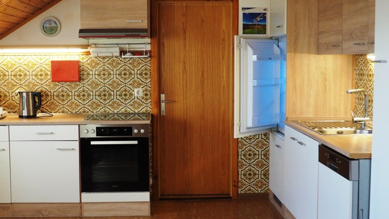 Apartment kitchenette, © Beherberger