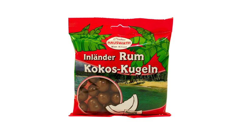 Rum and coconut balls Chocolate factory Hauswirth Kittsee, &copy; Schokoladefabrik Hauswirth Kittsee