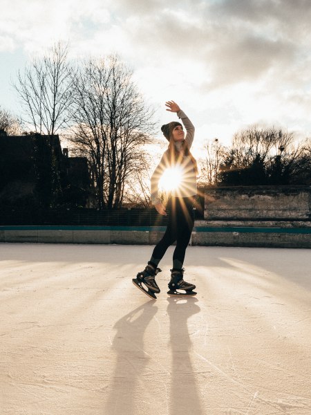 Ice skating, © Tereza Bokrová