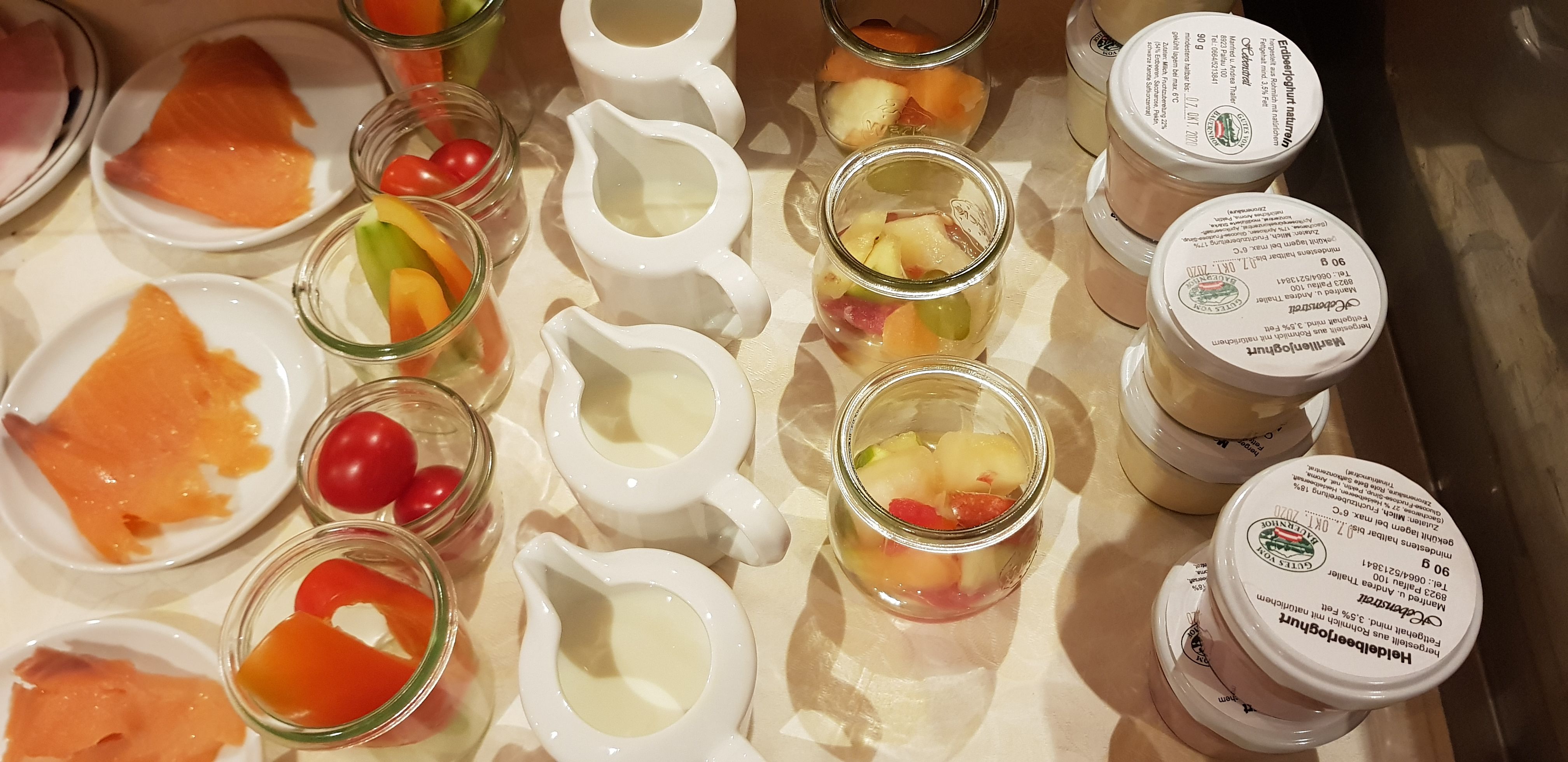 Portions at breakfast