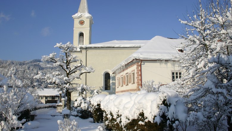 Church and vicarage, © Gemeinde Opponitz
