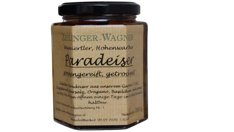 Dried tomatoes, &copy; Familie Zeilinger-Wagner