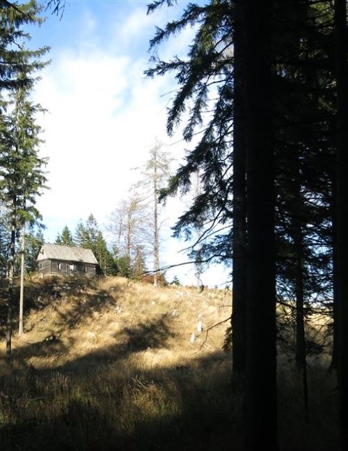 Huts at the Frenzbergsattel