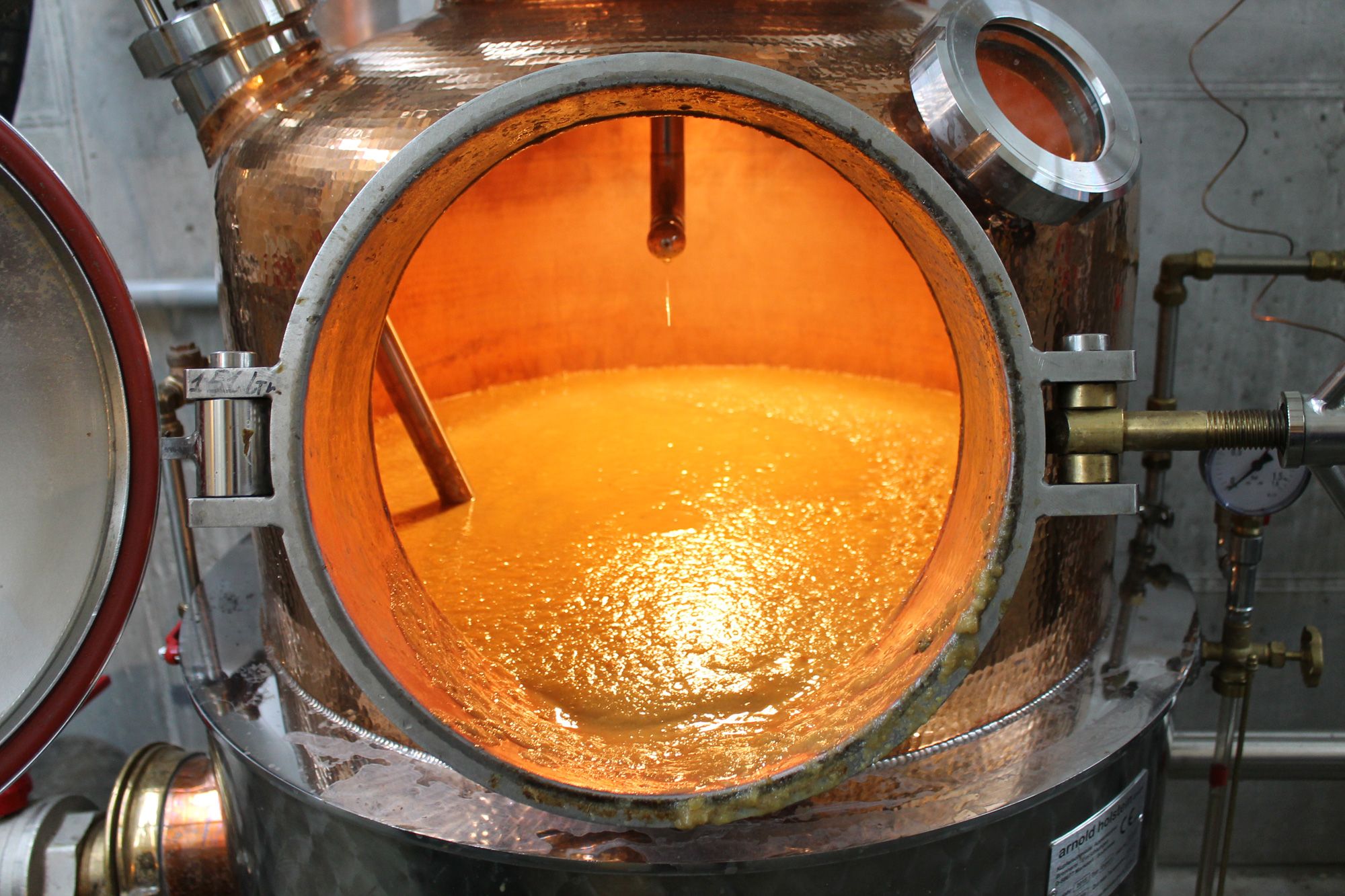 Still in a distillery