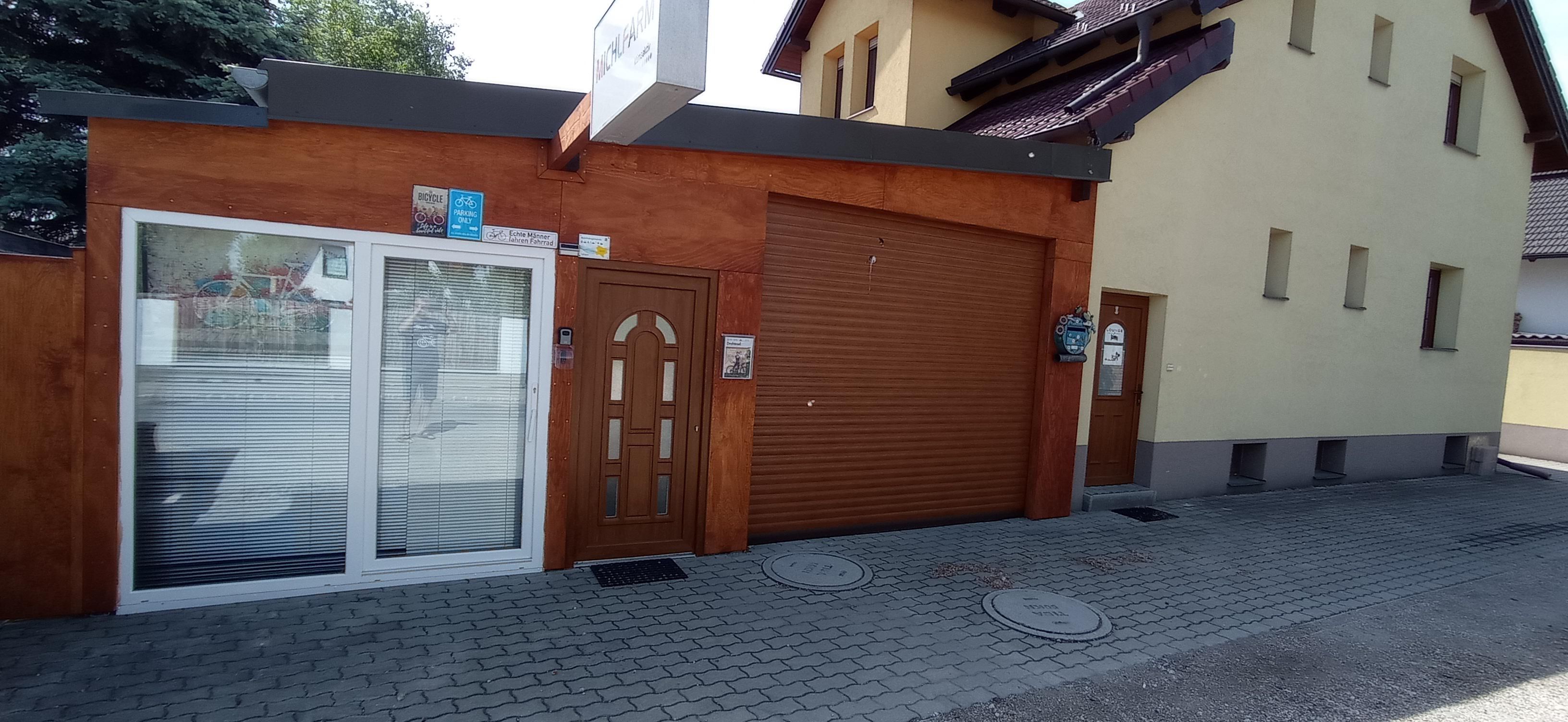 SChaufen window and entrance door 