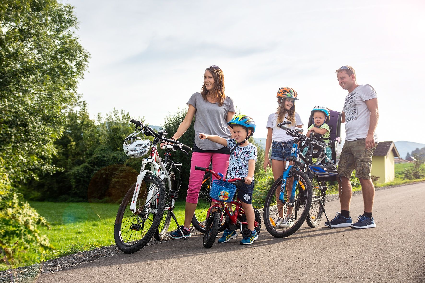 Cycling in the Melk Alpine foothills