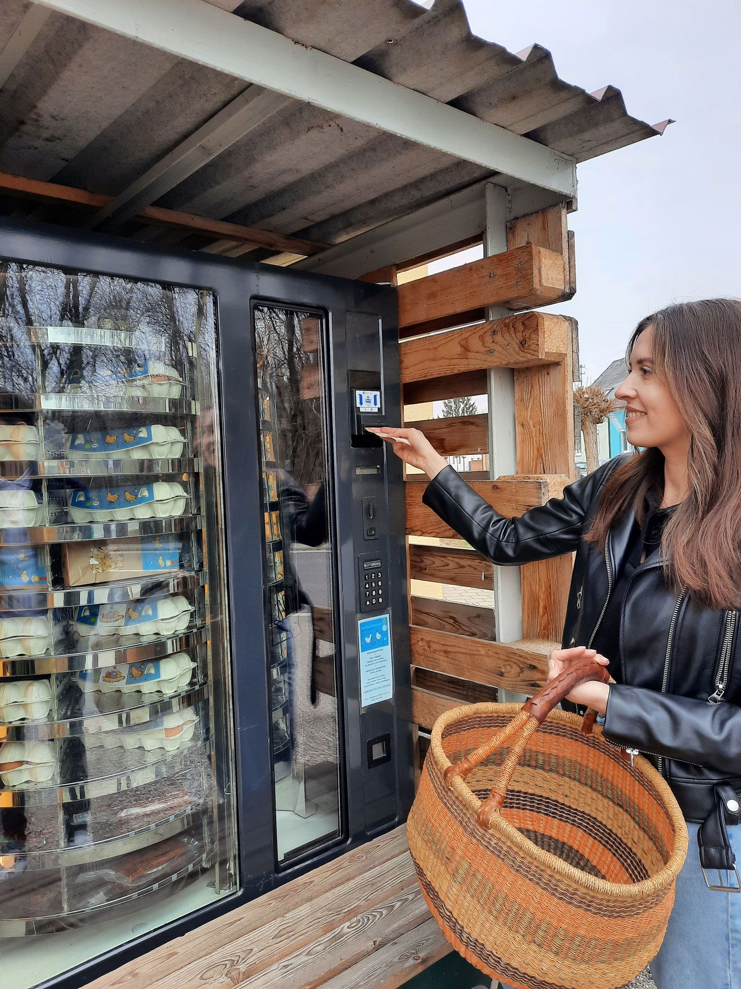 Wiesenei Speckl vending machine, Gerhaus