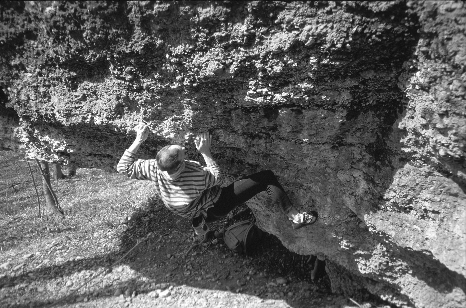 The rock is 6 m high