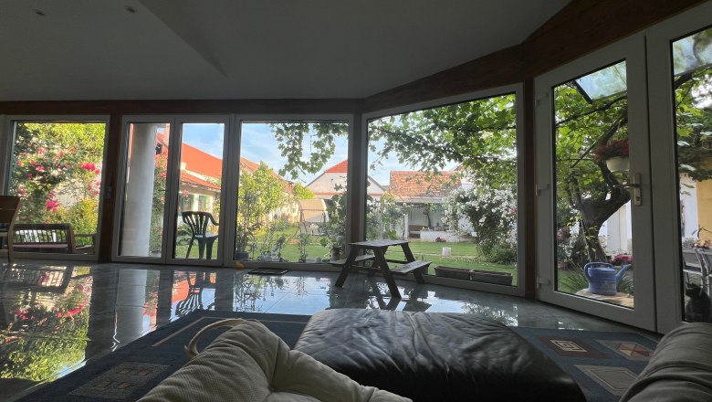 View of the garden, &copy; G&auml;stehaus Weinwurm