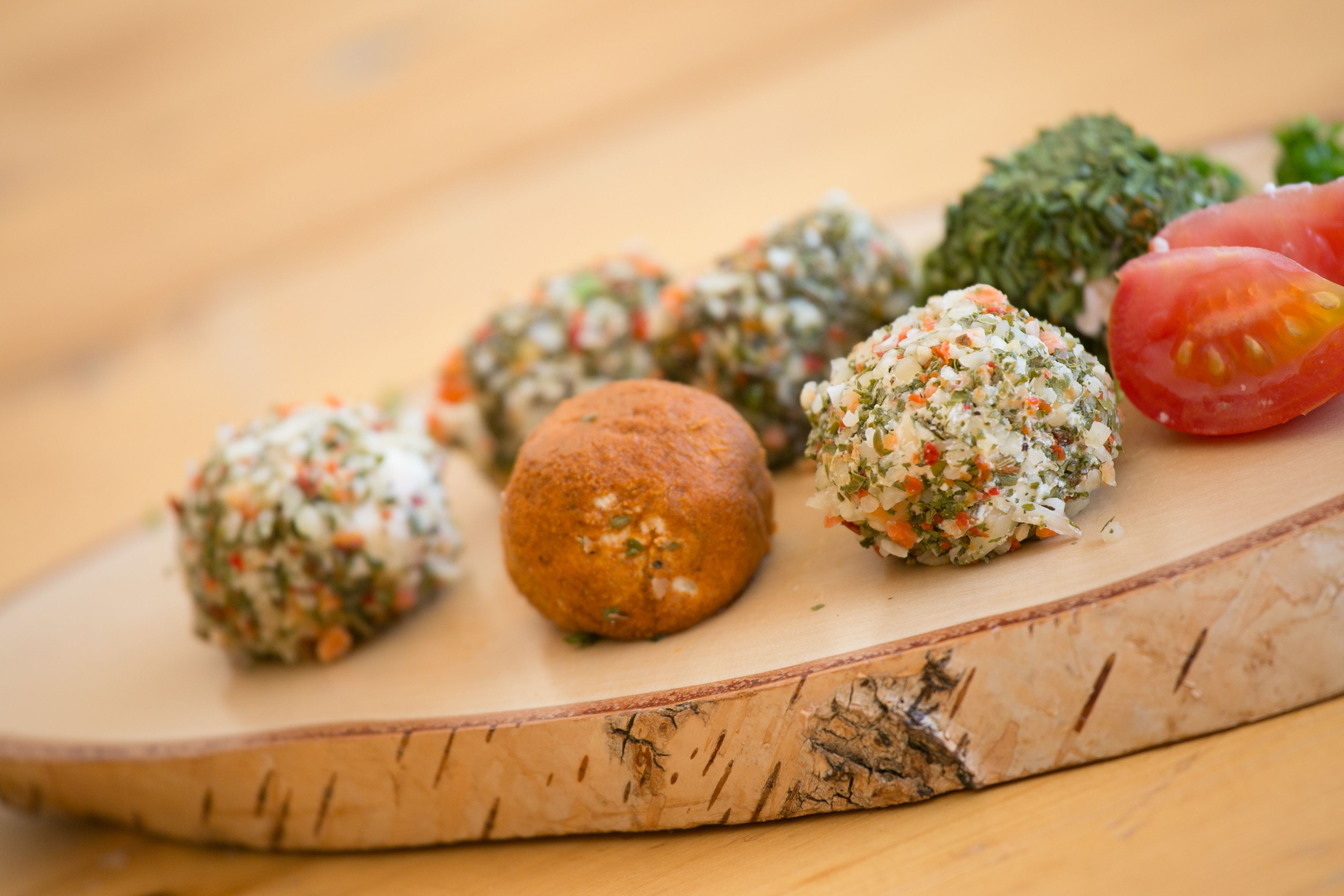 Sheep's cheese balls