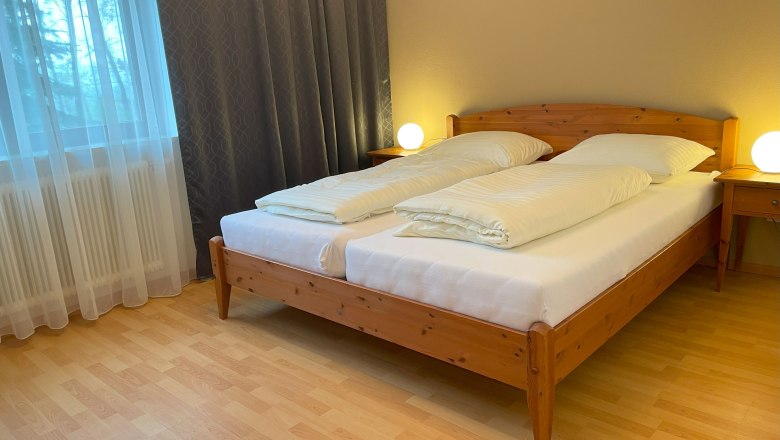 Bedroom - double bed (180x200), &copy; Andrea Seidl