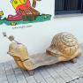our wooden snail, &copy; Martina Bachzelt