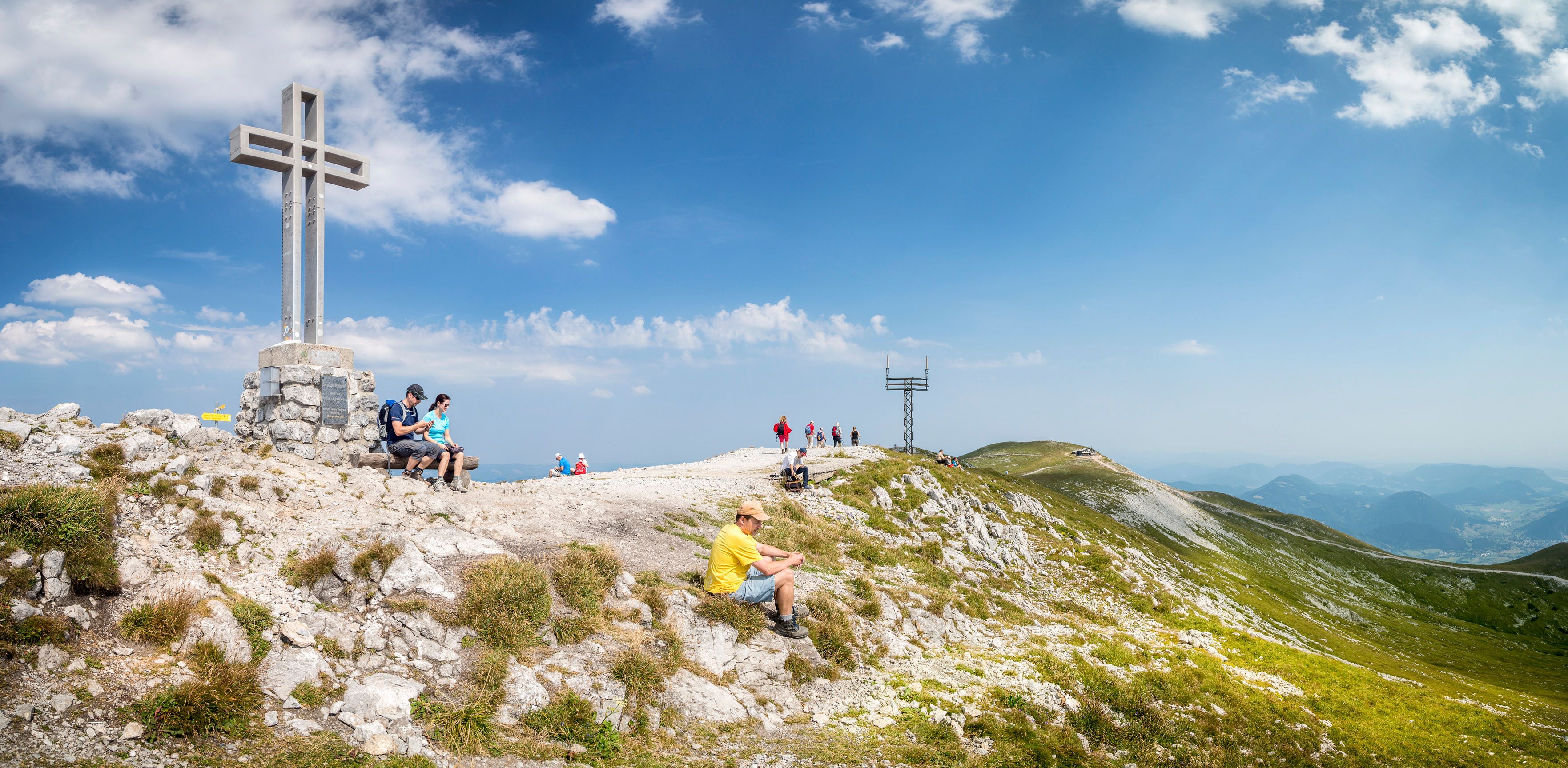 Mountain peak Klosterwappen at 2076m 