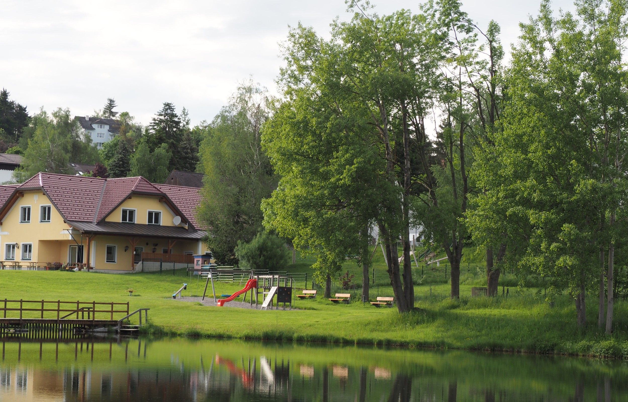 Teichstüberl and playground