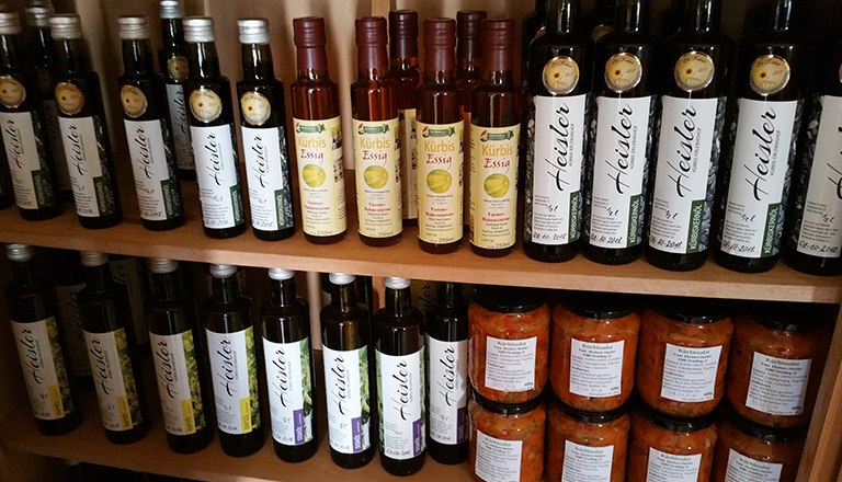 Pumpkin products from K&uuml;rbishof Heisler in Ornding, &copy; Familie Heisler