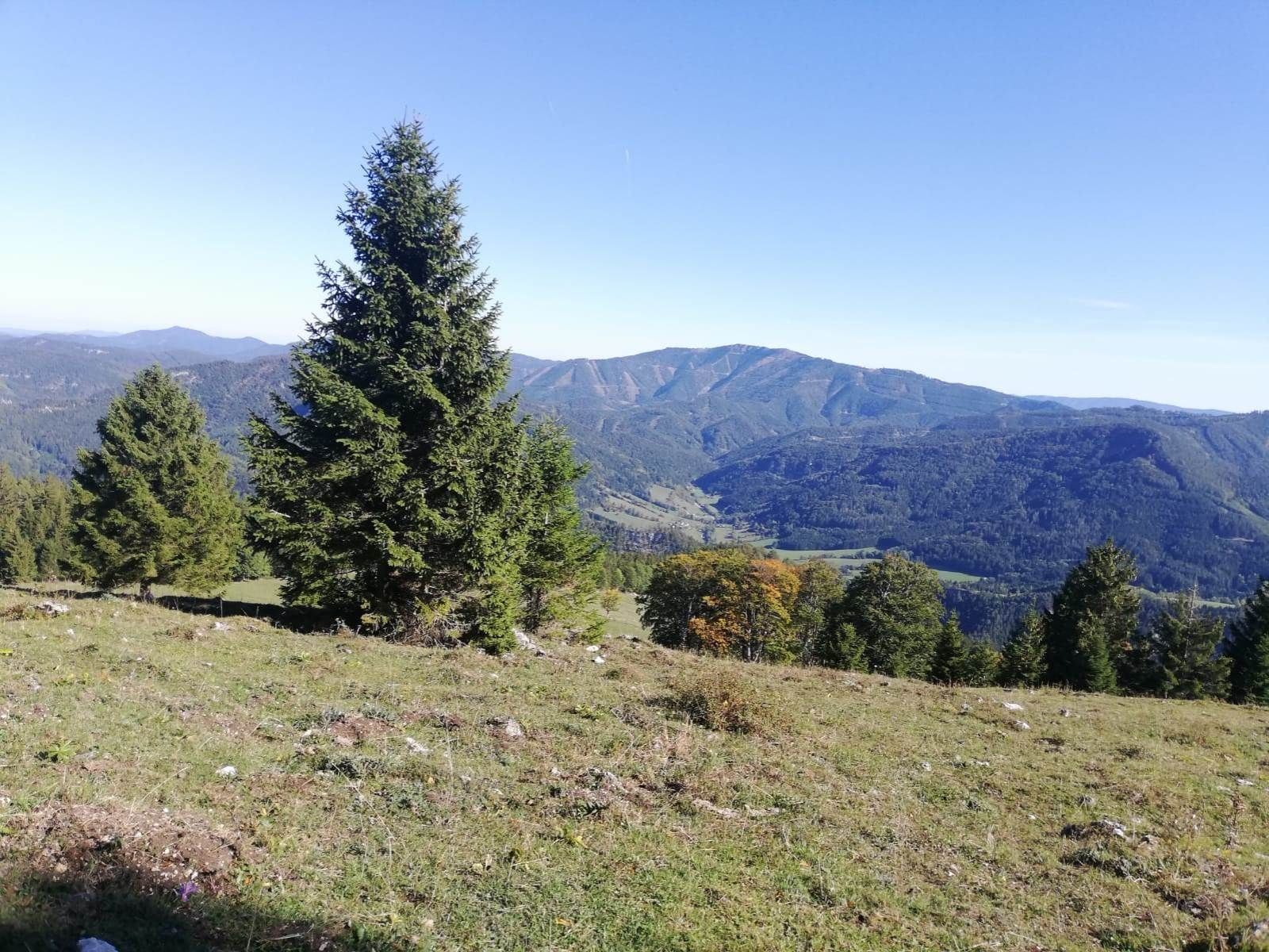 View of the mountain landscape