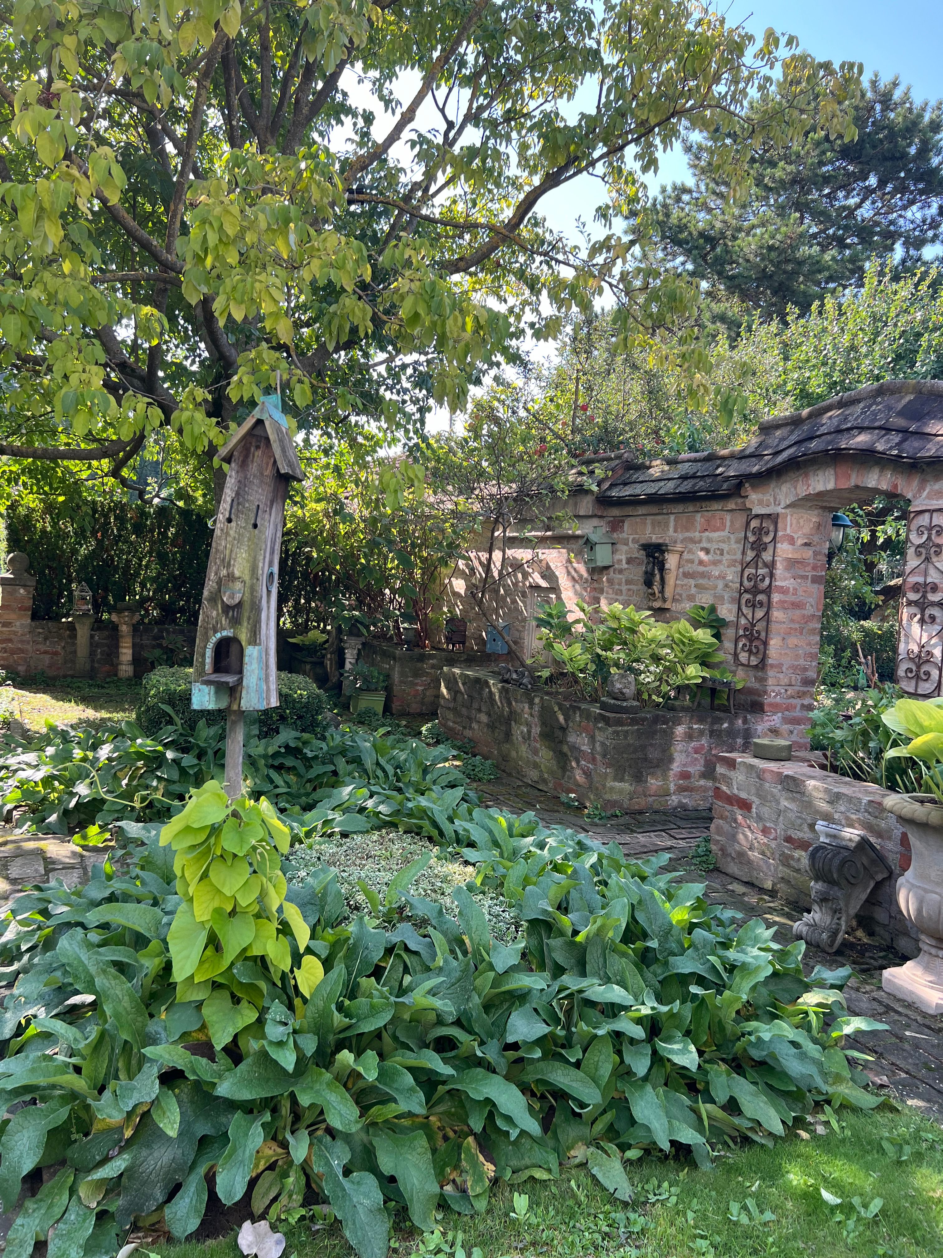 Enjoy nature in the garden