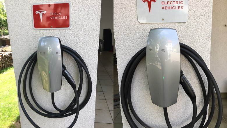 Electric filling station, &copy; Hotel des Gl&uuml;cks
