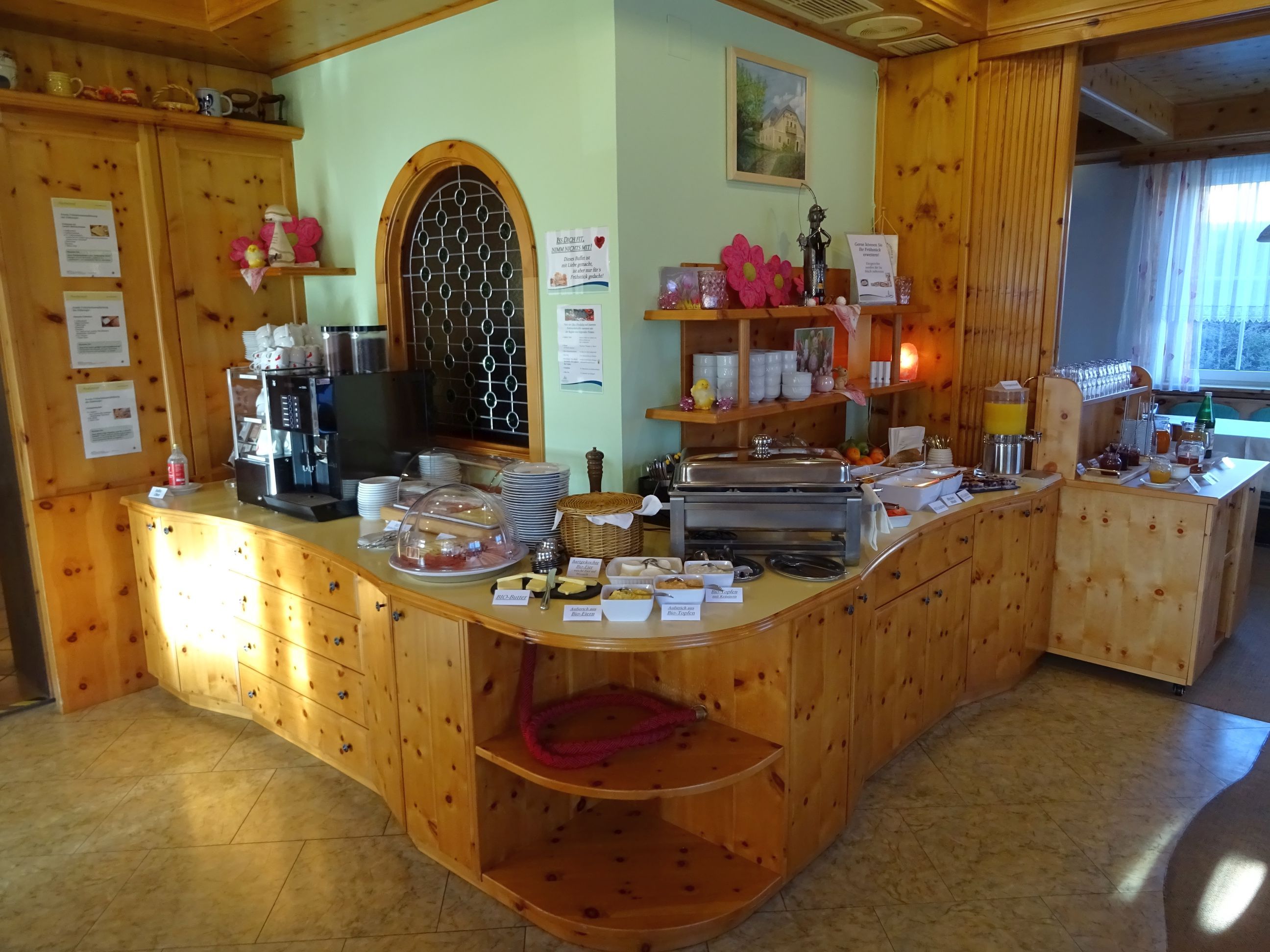 Breakfast buffet