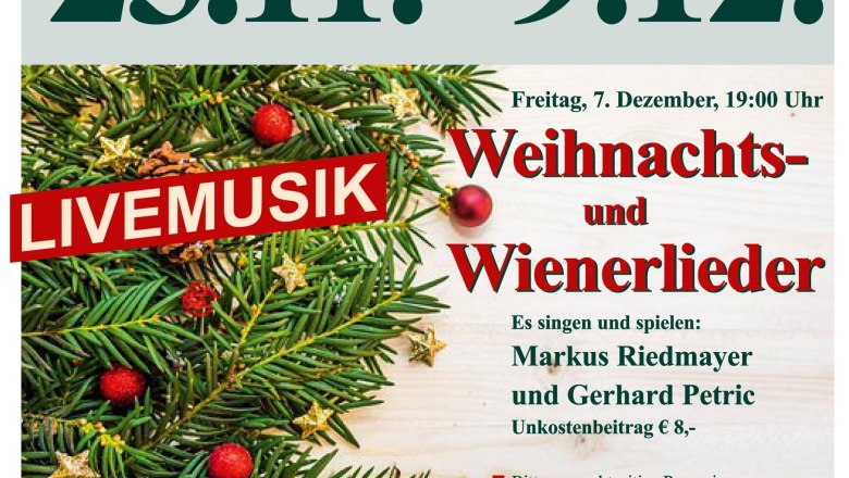 Weihnachts- und Wiener Lieder, © Dominik Herzog