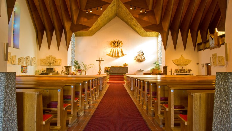 Interior of the parish church, © Gemeinde Bad Traunstein