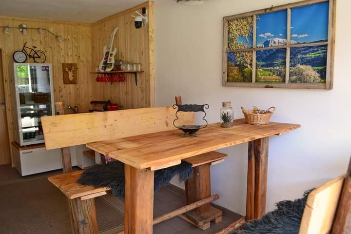 Heimberger farm store and bike rest