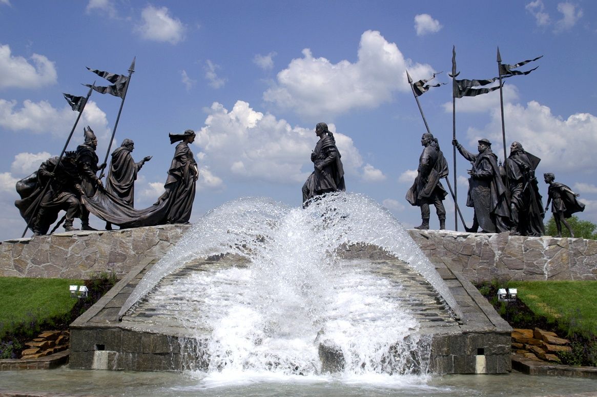 Nibelungen Fountain in Tulln
