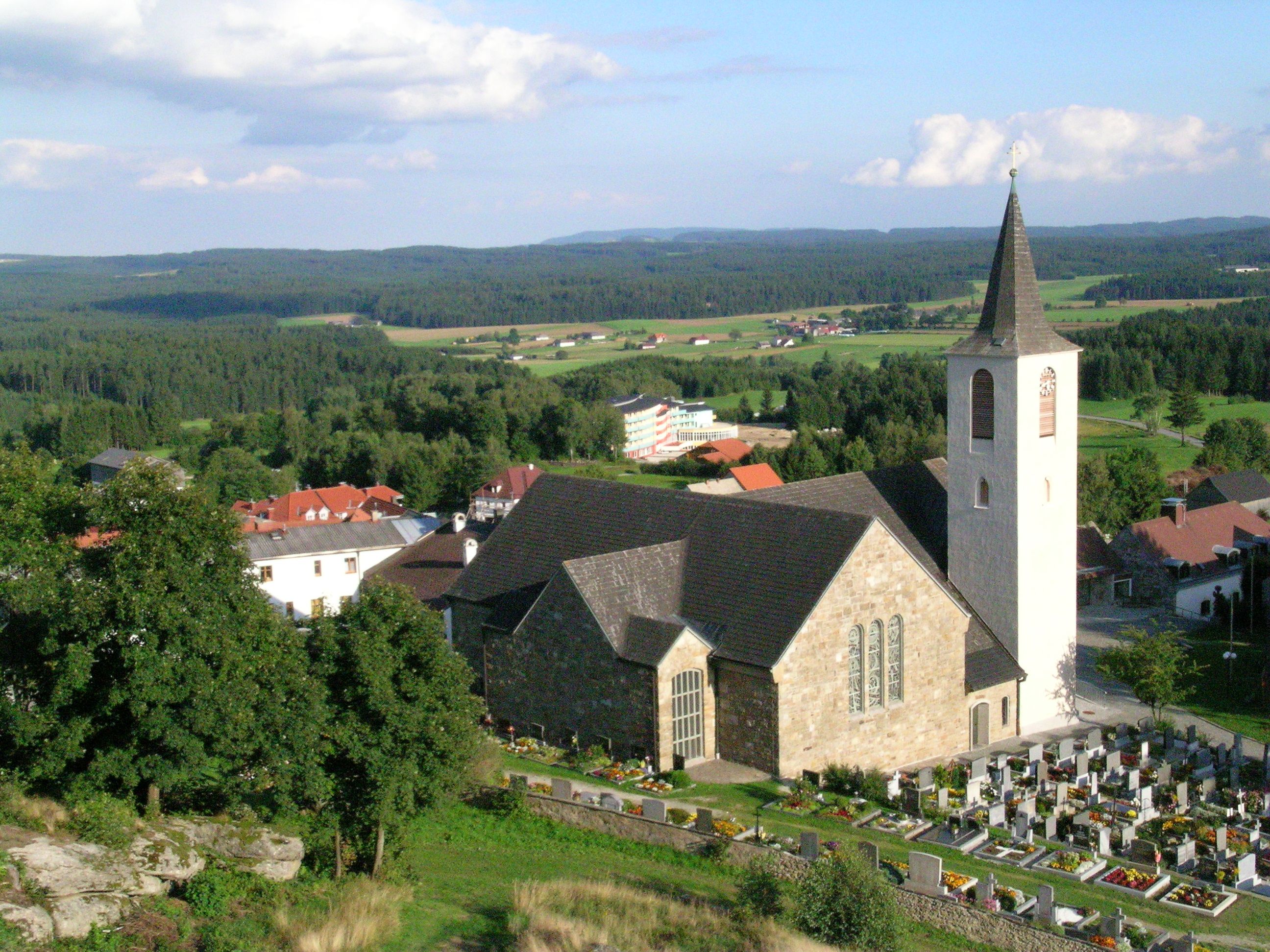 Bad Traunstein parish church