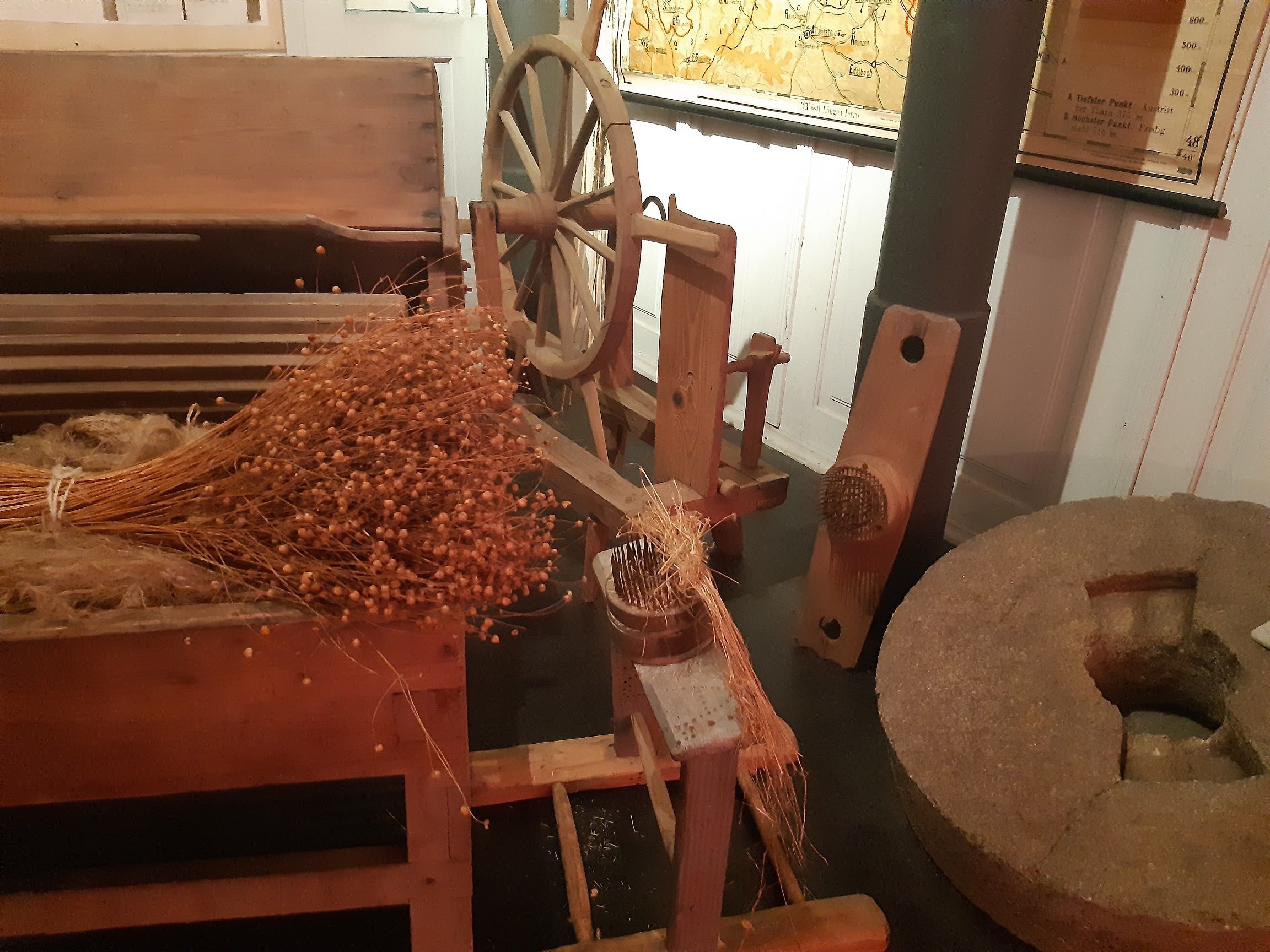 Flax becomes linen