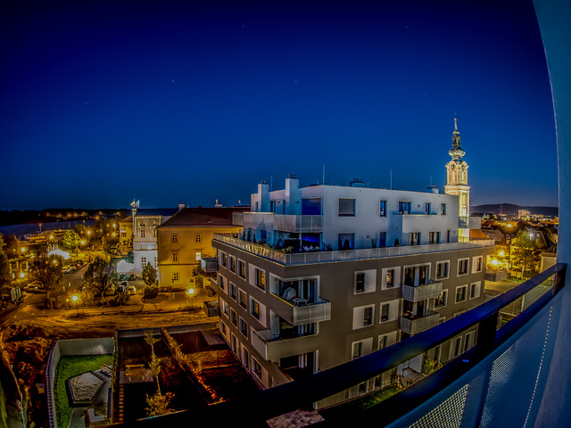 View of the vacation apartment building from the outside