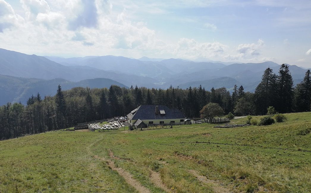 View from the Klosteralm