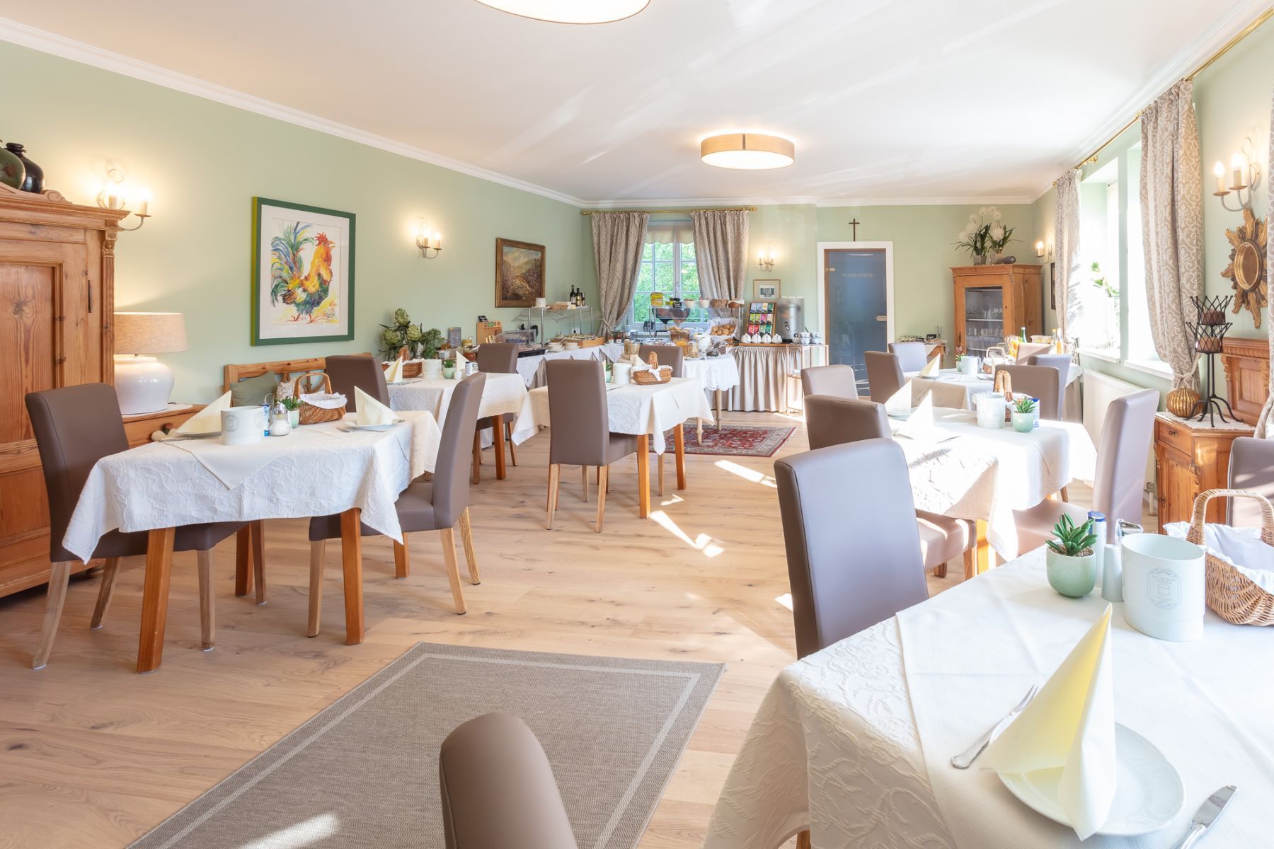 Breakfast room Hotel Garni Donauhof