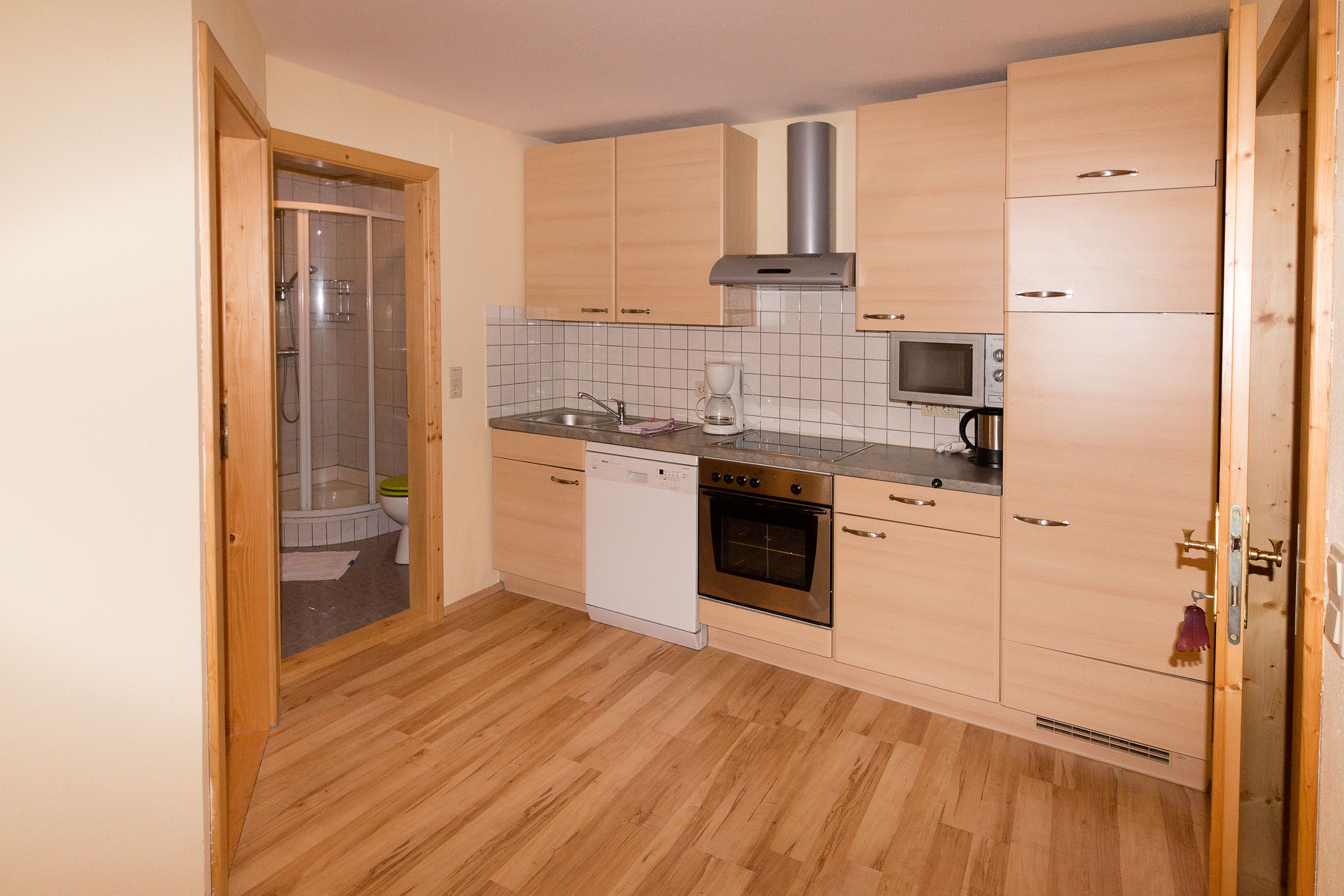 Kitchen in the vacation apartment