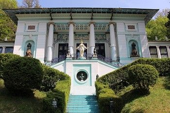 Art Nouveau villa built by architect Otto Wagner