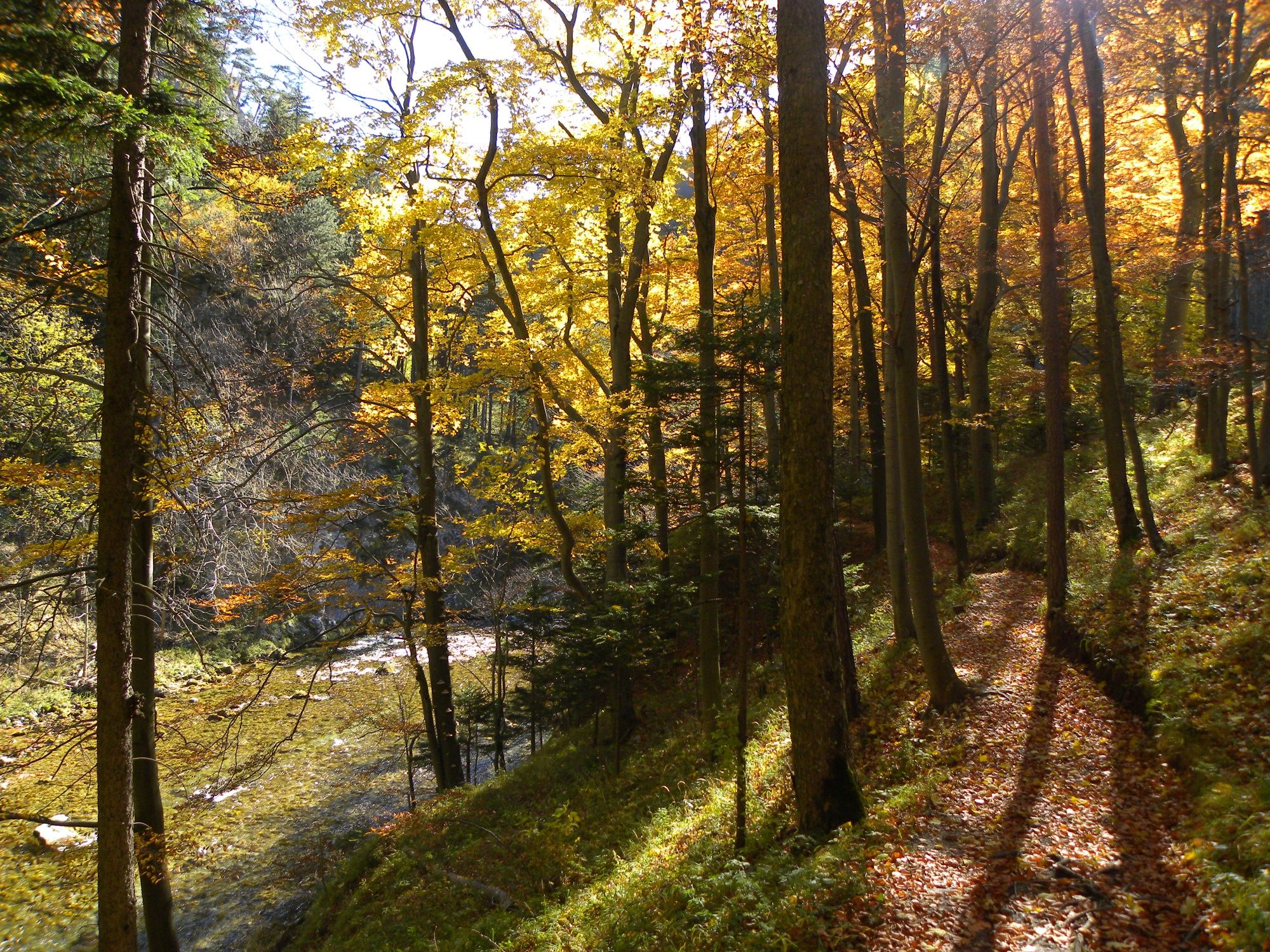 Höllental waterway