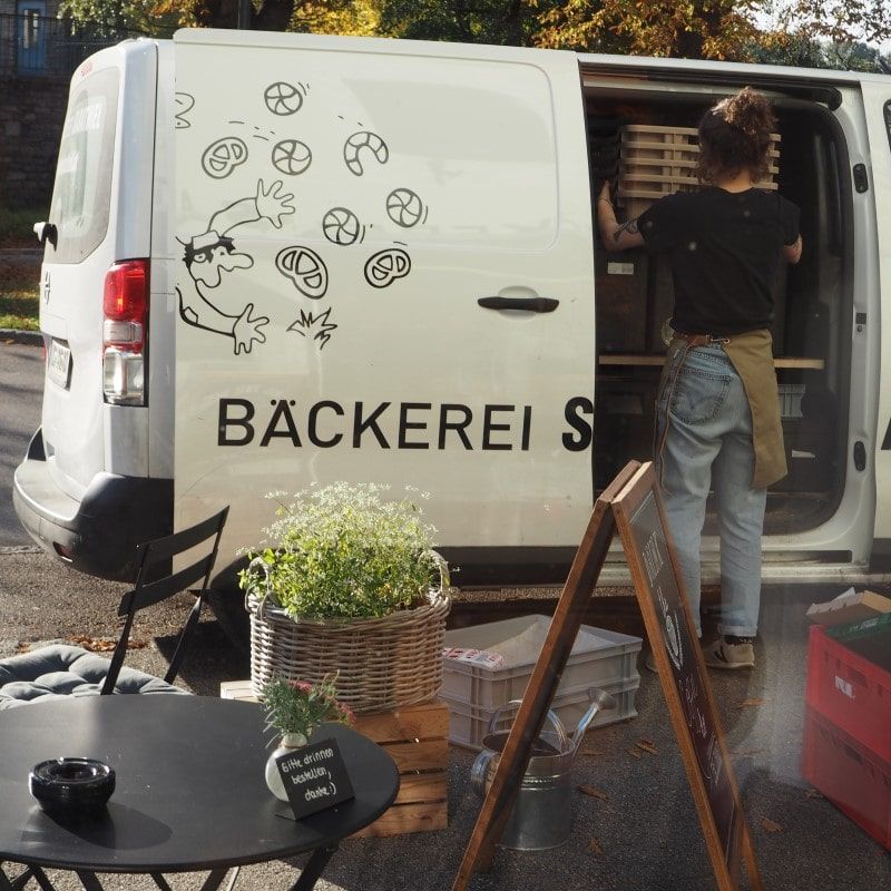 Delivery van