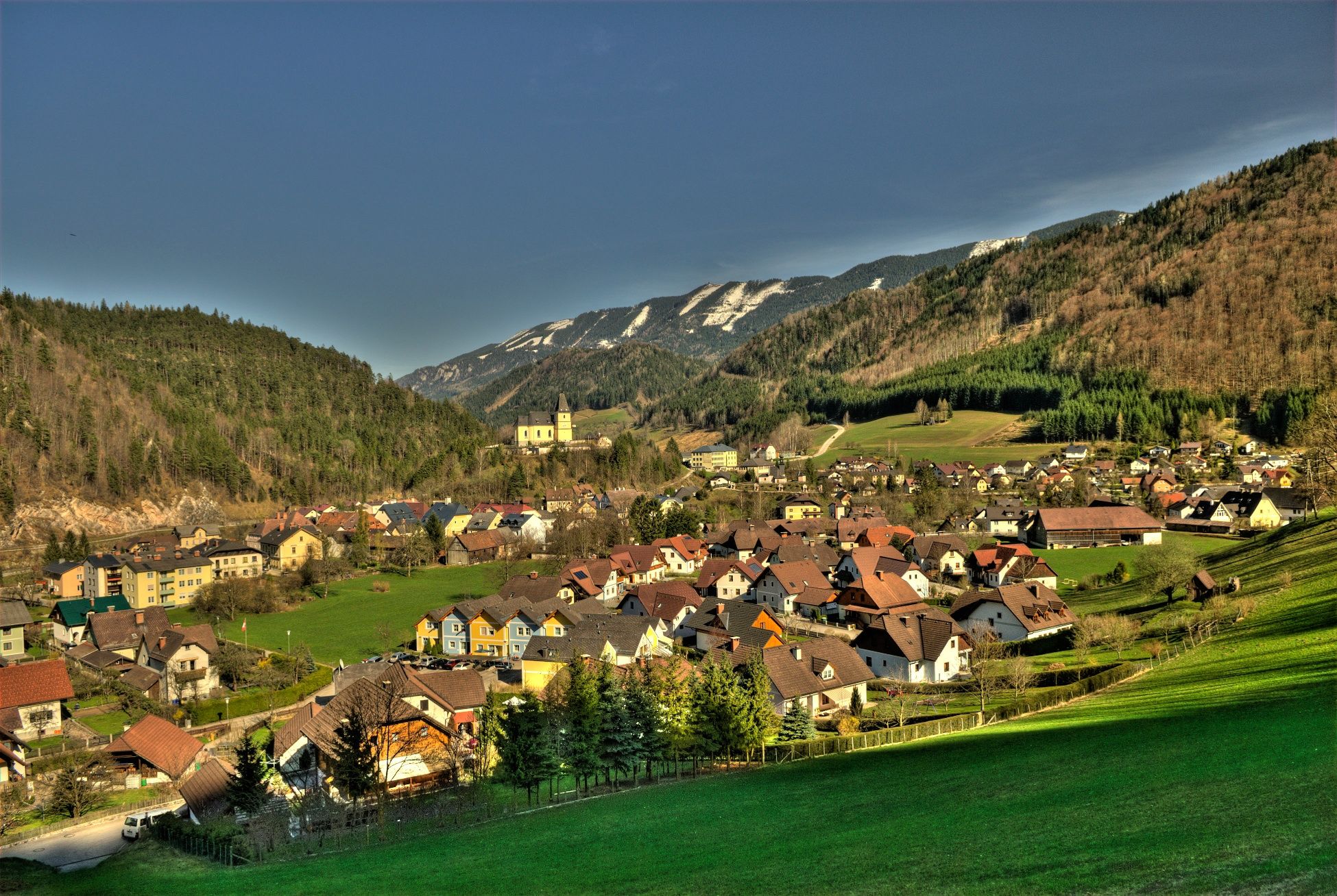 View from the Höhenweg