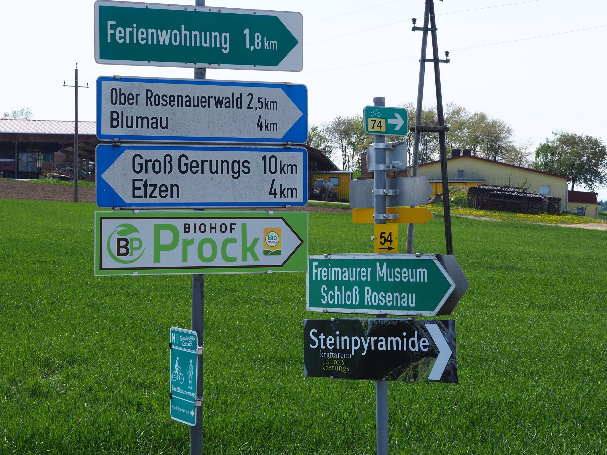 Approach signs