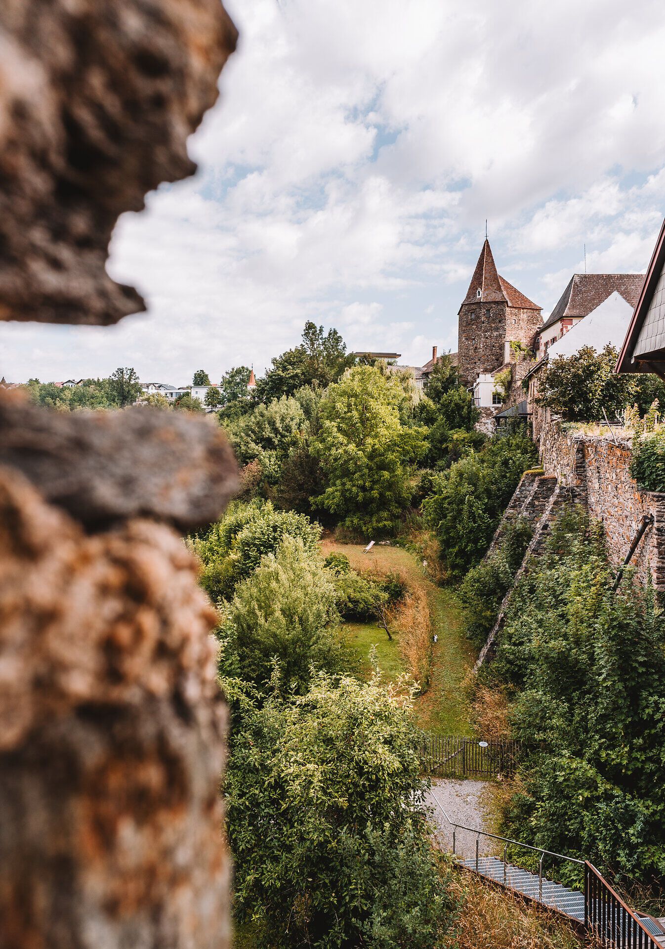 Historische Stadtmauer von Zwettl