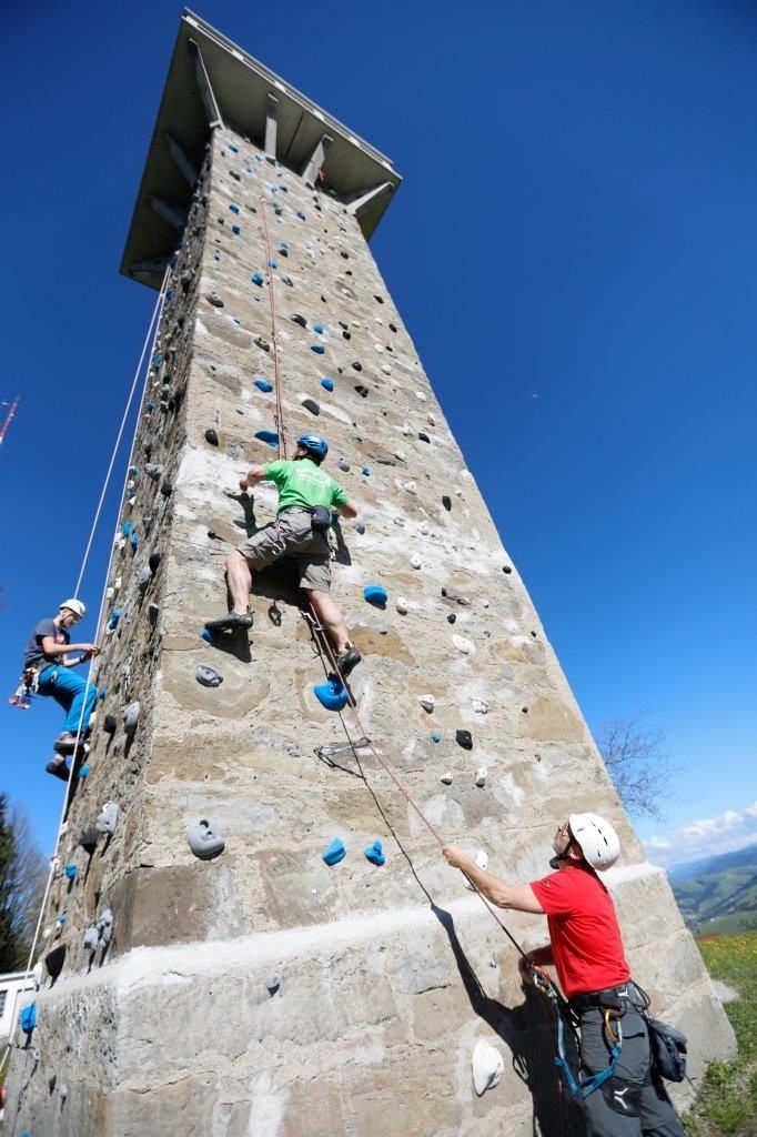 Since 2017, the control room can also be used by climbers.