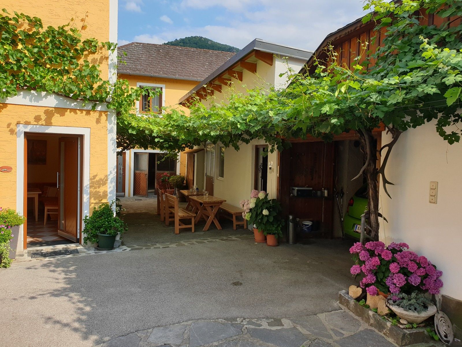 Courtyard view