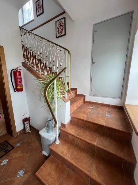 Staircase to the apartment